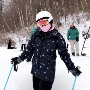 North Face Morse Code Ski Jacket Women's